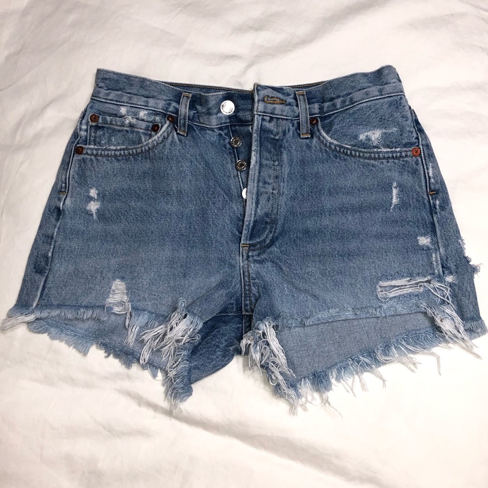 Agolde Parker Distressed - Swapmeet color
